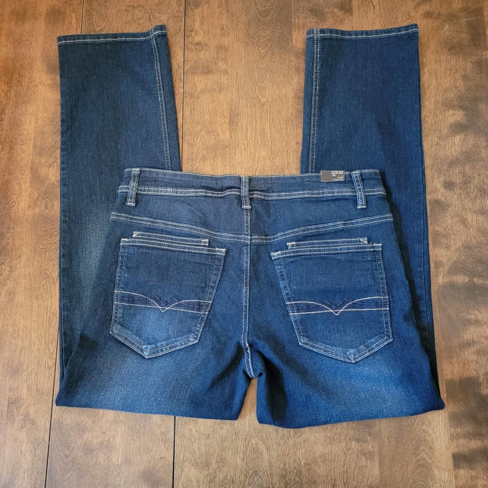 New BLUE POST Slim Stretch Jeans Blue NWT 32 x 30